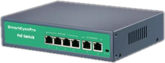 Switch PoE chuyên dụng CCTV GC-B42A — 4 cổng PoE + 2 cổng Uplink
